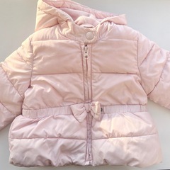baby gap ピンクダウン　80センチの画像