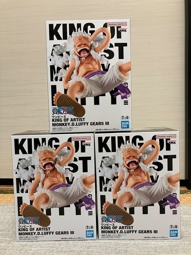【未開封】ルフィ ギア5 フィギュアセット