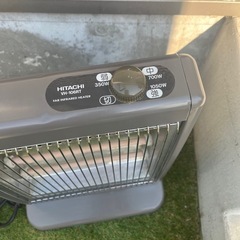 電気ストーブ　HITACHI 2台セット　350W 700W 1050Wの画像