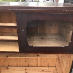 古道具　レトロ　リメイク　棚の画像