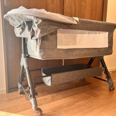 ベビーベット　キャスター付き　添い寝の画像