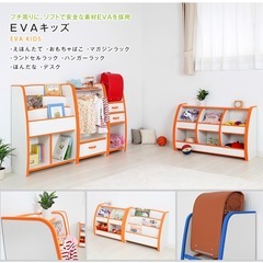 子供おもちゃ収納棚の画像