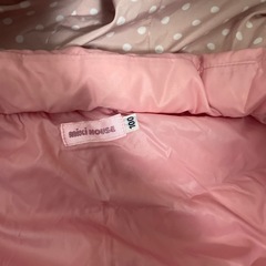 ミキハウス  ダウン　100センチの画像