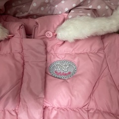 ミキハウス  ダウン　100センチの画像