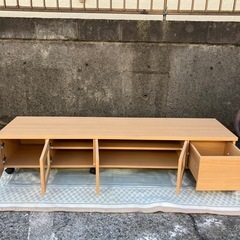 テレビ台　テレビボード　収納付き　149cmの画像