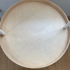 IKEA Burvik サイドテーブル ホワイト　北欧の画像