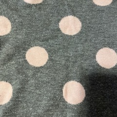 H&M ドット柄ニットセーター 80〜90の画像