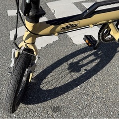 折りたたみ自転車の画像