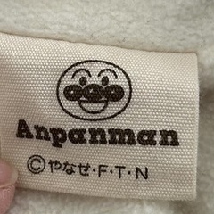 アンパンマン　フリースジャケット　90サイズの画像