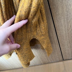 ベルシュカ　ハイネック　ニット　セーター　タートルネック　りぶ編みの画像