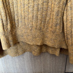 ベルシュカ　ハイネック　ニット　セーター　タートルネック　りぶ編みの画像