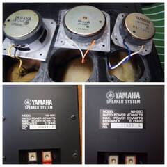 ★完動美品NS-890★Wベリリュームユニットのヤマハ唯一の４WAYの極々美音★１ヶ月動作保証★日本市場にも滅多に出ない希少美品のNS-890☆彡の画像