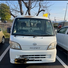 ハイゼット軽トラック、4wd , エアコン付き