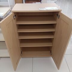 ★リユースのサカイ日立店★HJ8541  収納棚 ライトブラウン H89.5×D33.5×W60 クリーニング済み の画像