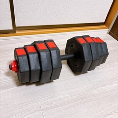 可変ダンベル 約20kgセット 3kg×4・2kg×2・1.5kg×2 自宅トレーニング用の画像