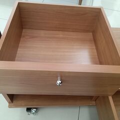 ★リユースのサカイ日立店★HJ8542  ハンガーラック ライトブラウン H165.5×D40×W90.5 クリーニング済み の画像