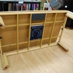 ニトリ コタツ 幅150×奥行90×高さ41cm バリエ150 こたつ 炬燵 大型 長方形 座卓 ローテーブル 札幌市 清田区 平岡の画像