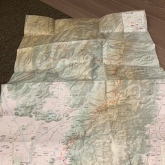 京都一周トレイル　北山　東部　マップ　一枚ものの画像