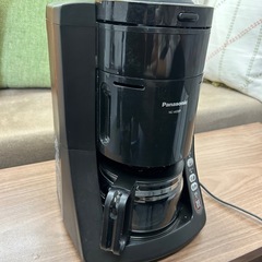 パナソニック 電動コーヒーメーカー NC-A45P ブラックの画像