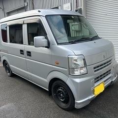 平成19年エブリィジョインターボ、シルバー、4輪車高調、予備検査付きの画像