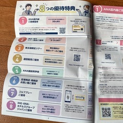 ANA株主優待3枚の画像