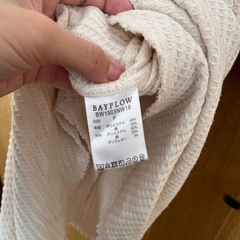 BAYFLOW ベイフロー　ワッフルCネックワンピースの画像