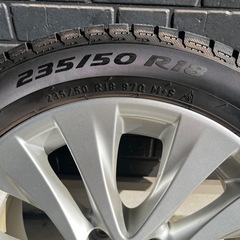 235/50/18㌅スタットレス付きホイールの画像