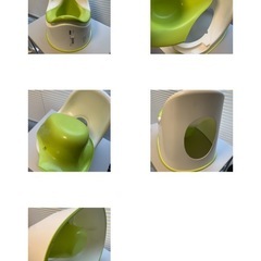 IKEA イケア　LOCKIG　ロッキグ　おまる　白×緑　新品未使用の画像