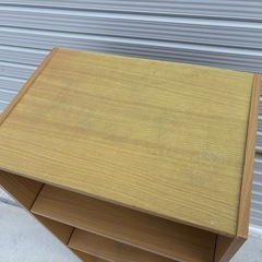 木製　3段ボックスの画像