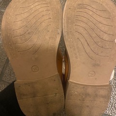 キッズ女の子 レザーシューズ の画像