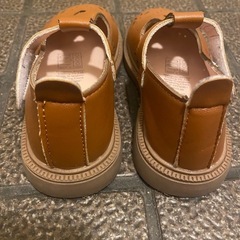 キッズ女の子 レザーシューズ の画像