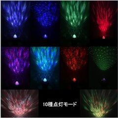 LEDスタープロジェクター、ギャラクシーライト、星空ナイトライトプラネタリウム,/USBメモリに対応の画像