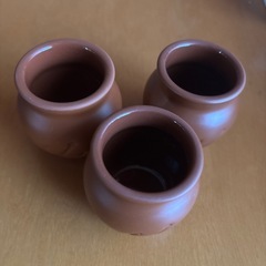 神戸フランツ　壺プリンの壺　3個の画像
