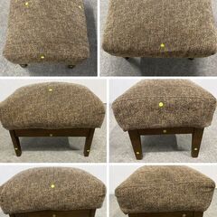 飛騨家具 イバタインテリア 2Pソファ オットマン付属 カバーリング 2人掛け ibata interior 中古家具 店頭引取歓迎 R10259の画像