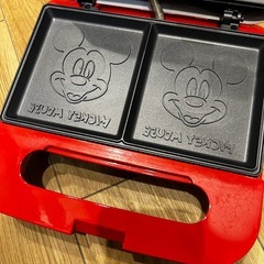 ミッキーマウス　ホットサンドメーカーの画像