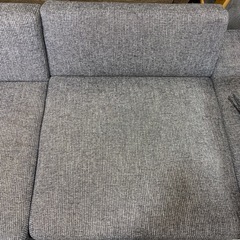 🧸人気🧸LOWYA 3Pソファ グレー カウチソファ ソファベッド 組み替え可能 収納スペース No.2733 NH の画像