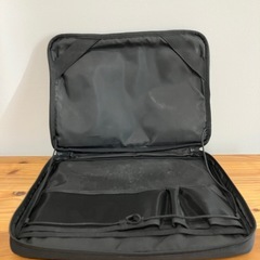 無印良品 入れたまま使えるパソコンケース　ブラックの画像