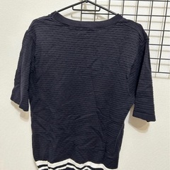 コムサイズム　ボーダーTシャツ　Mサイズの画像