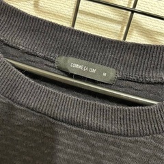 コムサイズム　ボーダーTシャツ　Mサイズの画像