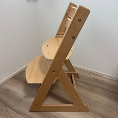 ベビーチェア ハイチェア 木製の画像