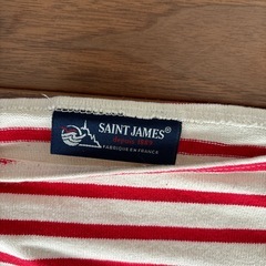 セントジェームス　赤×生成　美品　Lの画像
