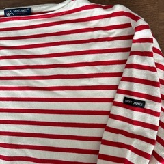 セントジェームス　赤×生成　美品　Lの画像
