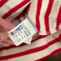 セントジェームス　赤×生成　美品　Lの画像