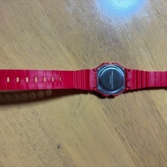 BLUE PLANET デジタル腕時計 レッドの画像