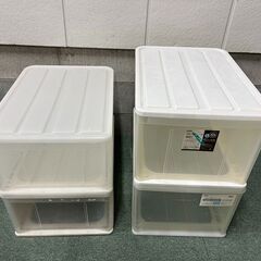 衣装ケース 5個セット 収納ケース 衣服収納 幅40cm×奥行55cm×高さ25cm、30cmの画像