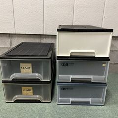 衣装ケース 5個セット 収納ケース 衣服収納 幅43cm×奥行6...