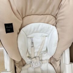 ij6764A② combi コンビ ネムリラ おやすみ＆チェア 手動 ベビーラック ホワイトベージュ 子供用 赤ちゃんの画像