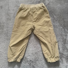 ユニクロ シャカシャカ裏フリースパンツ 80サイズ の画像
