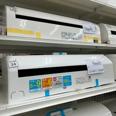 リユースのサカイ東金店 CORONA エアコン 22年製 2.2kw TJ16538 の画像