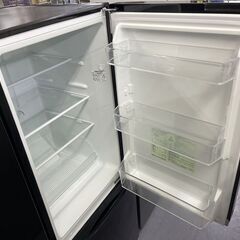 冷蔵庫 153Ⅼ 2ドア 2017年製 東芝 GR-M15BS ブラック 100Ⅼクラス 札幌市手稲区の画像